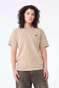 Camiseta de Manga Corta con Cuello Redondo de Algodón Beige Unisex al por Mayor para Otoño 2026, Ropa Deportiva Informal Lisa para Impresión y Bordado Personalizados - Product Image 2