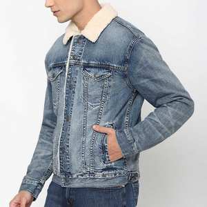 Street Wear Dernier style Veste en jean pour hommes de qualité incroyable Nouvelle arrivée Veste pour hommes à prix réduit écologique pour hommes - Product Image 4