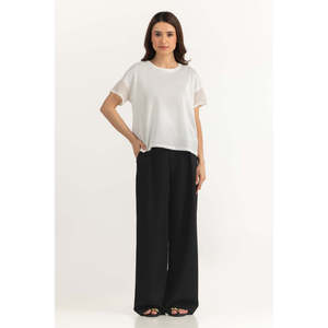 Camiseta Casual para Mujer Relax Fit WM-KTP-SS26-504, Prenda Transpirable, Cómoda y Ligera, Fabricante OEM ODM - Product Image 1