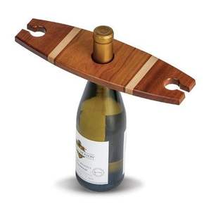 Porta Botellas de Madera que Ahorra Espacio, Ofrece Almacenamiento Práctico Sin Comprometer el Estilo - Product Image 3