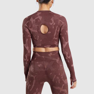 Conjunto de Yoga para Mujer de Marca Privada a Precio Económico, Conjunto de 2 Piezas Transpirable, Venta Directa de Fábrica, MOQ Bajo - Product Image 4