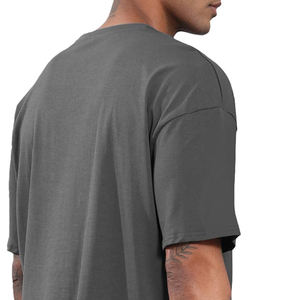 เสื้อยืดโอเวอร์ไซส์แฟชั่นสำหรับผู้ชายใส่ในฤดูร้อนเสื้อยืดโอเวอร์ไซส์สำหรับชุดลำลองน้ำหนักเบา - Product Image 4