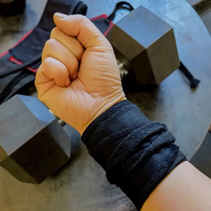 100% Cotton Weightlifting Trainer <b>Wrist</b> Wrap Gym Fitness Bodybuilding <b>Thumb</b> Loop <b>Wrist</b> <b>Support</b> Trainer - Product Image 3