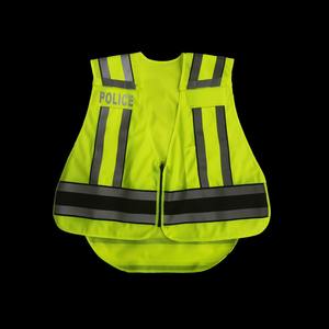 Chaleco de Seguridad Reflectante ANSI Clase 2, Tejido de Malla Transpirable Amarillo, con Cinta Reflectante de Alta Visibilidad y Logotipo Personalizado para Seguridad Vial - Product Image 4