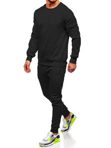 Survêtement unisexe de haute qualité 2 pièces ensemble Jogging costumes vente en gros hiver polaire sport deux pièces pantalon ensemble survêtements pour hommes - Product Image 3