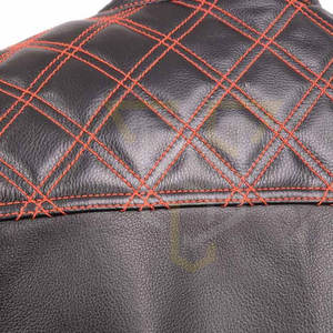 Gilet de motard sans manches de haute qualité pour hommes hiver meilleure qualité en cuir sport travail Logo vêtements d'extérieur gilets chauds gilets - Product Image 4