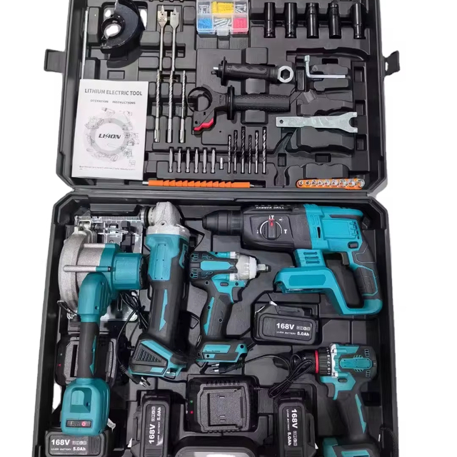 Direct Sales by the Manufacturer 5-in-1 Cordless Power Tool Set Household Power Tool Set
