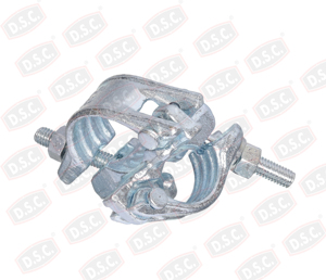 ข้อต่อเหล็กกล้าอ่อนแบบเปลี่ยนได้ DELITE DSC FIX FORGED ขนาด 48x48 มม. แบบมุมฉาก สำหรับนั่งร้านเคลื่อนที่ มาตรฐาน EN 74 เกรด B ชุบเคลือบด้วยไฟฟ้า - Product Image 5