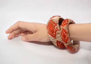 VPure Hands Veracious Weave Collection-Juego de pulseras de ratán tejidas a mano magistralmente, regalos perfectos para mujeres | niñas, - Product Image 4