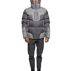 2025 nouveau Design veste bouffante à capuche hiver chaud fermeture éclair Logo personnalisé veste bouffante pour hommes et femmes - Product Image 1