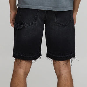 Nouveaux shorts en jean légers et respirants pour hommes, personnalisés, avec broderie et poches, tendance été 2026 - Product Image 6
