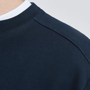 New Arrival Custom Embroidered Jumper <b>Sweater</b> Fleece <b>Crewneck</b> Oversized Men Heavyweight Sweatshirt - Product Image 3