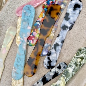 Cuillère en résine artistique pour servir les aliments, collection exclusive pour les cafés, la cuillère en résine est conçue pour une utilisation commerciale fréquente - Product Image 4