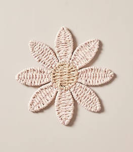 100% ทําด้วยมือธรรมชาติเป็นมิตรกับสิ่งแวดล้อมดอกไม้หญ้าทะเลแขวนผนังตกแต่งห้องเด็กชุด 3 แพ็คที่ยั่งยืนจากเวียดนาม - Product Image 3