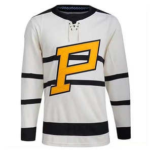 2025 Diseño personalizado Camiseta de hockey sobre hielo de alta calidad para hombres Mujeres Uniforme de sublimación juvenil para ropa deportiva - Product Image 5
