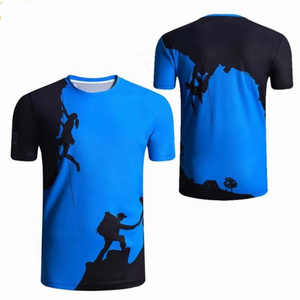 Polyester de grande qualité impression graphique sublimée t-shirts t-shirt personnalisé léger hommes t-shirt élégant - Product Image 6