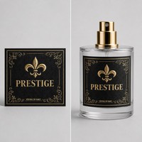 Autocollants en métal aluminium personnalisés en relief pour vin et parfum, imperméables, étiquettes 3D personnalisées, emballage personnalisé, autocollants en aluminium