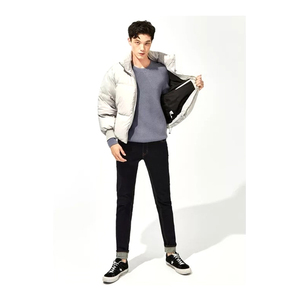 เสื้อโค้ทแจ็คเก็ตขนเป็ดสำหรับผู้ชาย, เสื้อโค้ทหนาอุ่นมีฮู้ดสำหรับฤดูหนาว - Product Image 6