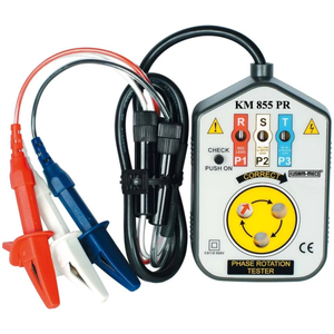 Instrument électrique KM-855PR Kusam-Meco Compteur de séquence de phases - Product Image 1