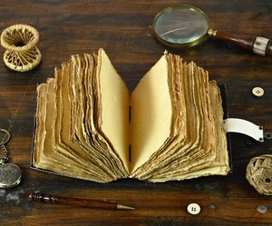 Rústico Vintage Turtle Leather Journal Grimoire Book of Shadows Fat Journal con encuadernación en espiral Regalo para hombres y mujeres - Product Image 3