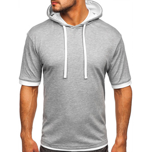 Pull à capuche d'hiver personnalisable pour hommes entièrement conçu Logo doublé polaire motif solide coupe-vent imperméable vente en gros - Product Image 1