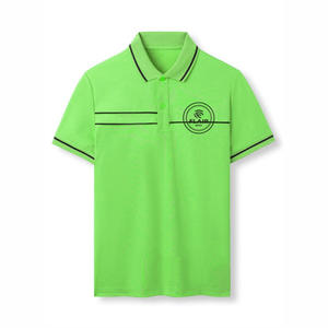 Offre Spéciale hommes 100% coton pour Polo T-Shirt personnalisé bonne qualité couleur unie Style décontracté motif 180g tissu poids avant - Product Image 4