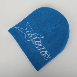 Haute qualité unisexe acrylique Jacquard casquette d'hiver Design Premium pull chaud Protection crâne tricoté bonnet de sport - Product Image 6
