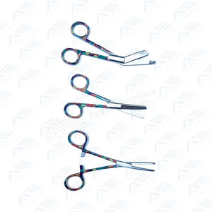 Premium Acier Inoxydable Titane Couleur Lister Bandage Couleur Imprimé Infirmière Ciseaux Multi Couleur Ciseaux Medic Instrument - Product Image 2