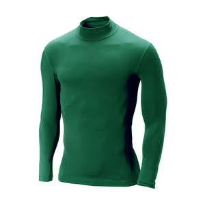 Camisas de compresión personalizadas para hombres Ropa de gimnasio ajustada OEM con tela que absorbe la humedad - Product Image 3