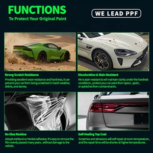 <span class=keywords><strong>Film</strong></span> de protection de peinture métallique mat changeant de couleur vert chasseur foncé en TPU satiné Prelatek pour carrosserie de voiture, auto-réparateur, résistant aux UV - Product Image 5