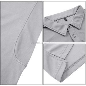 Uniforme de Trabajo Personalizado al por Mayor con Etiqueta Privada para Camisas con Logotipo Impreso Personalizado, Tejido de Punto de Secado Rápido para Hombre - Product Image 2