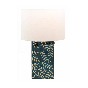 Lámpara de Mesa LED E26 AC con Incrustaciones de Hueso Decorativas - Iluminación de Lujo Ecológica y Regulable para Diseñadores de Interiores y Comercio Exterior - Product Image 5