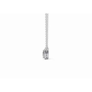 Colgante de Lujo Serenite Duo con Esmeralda y Diamante en Forma de Pera, 0.393 Ct, Oro de 9 KT, 14 KT, 18 KT, Joyería Cultivada en Laboratorio, Proveedor Mayorista OEM B2B - Product Image 3