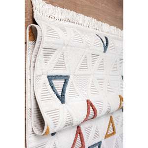 Alfombra Moderna Netline para el Hogar, Alfombra de Polipropileno Resistente, Termosellada, Antideslizante, Elegante - Product Image 6