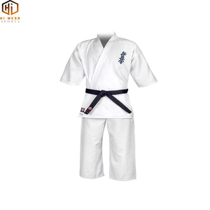 Uniforme de alta calidad Kyokushin Karate con lona y tela de sarga 10-12oz - Product Image 4