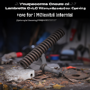 Ressort de fourche avant interne Lambretta C+LC, pièce essentielle de suspension pour moto - Product Image 3