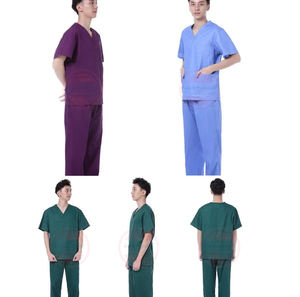 Uniforme médico de Hospital para hombre, conjunto de uniforme de Enfermería de alta calidad, 2 piezas - Product Image 6