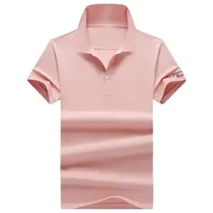 Chemises de golf sophistiquées pour hommes, tissu tricoté respirant, séchage rapide, manches courtes, design décontracté pour les golfeurs - Product Image 1