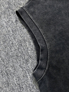 Ensemble de t-shirts décontractés à l'acide délavé imprimés avec lettres pour hommes Tenue de sport sans manches 2 pièces Débardeurs Shorts Ensembles haute visibilité - Product Image 5