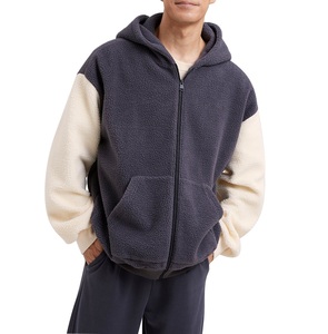 Sweat à capuche polaire Sherpa de haute qualité pour vêtements de rue/dernière conception hiver épais chaud hommes pull mode hiver saison sweats à capuche - Product Image 2