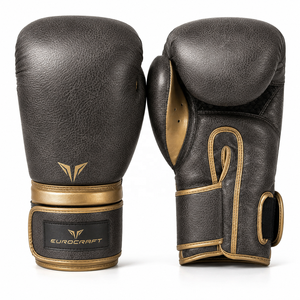 Gants de boxe et de MMA Blackthorn en PU respirant avec fermeture auto-agrippante, équipement de combat personnalisé pour adultes - Product Image 2