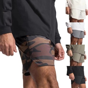 Shorts d'entraînement pour hommes séchage rapide léger évacuation de l'humidité respirant Gym course Fitness vêtements de sport - Product Image 4