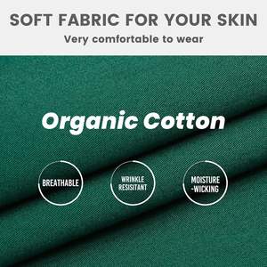 Shorts décontractés en coton pour homme, coupe classique, taille élastique avec plusieurs poches, pour un usage quotidien, marche, tenue d'été - Product Image 5