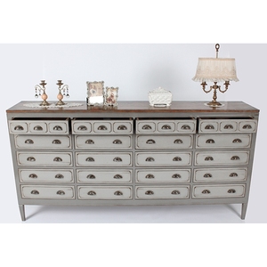 High Quality <b>Wardrobe</b> 8301 Series Classic Adjustable <b>Wardrobe</b> Made Of Solid Mahogany Wood Has Many Drawers - Product Image 6