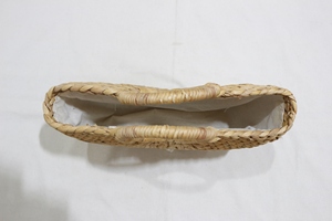 Artex Dong Thap Fábrica Tejido Casual Bolso Hecho a Mano Jacinto de Agua Bolsas de Paja Artesanías Decorativas para Uso Diario - Product Image 5