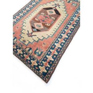 Nuray Geometric Hand Knotted <b>Wool</b> Rugs 9x12 Abstract Rectangle Hallway for Living Bedroom <b>Red</b> Orange Color Scheme-Pae-947 - Product Image 2
