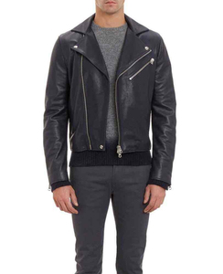 Chaqueta de cuero ligera y elegante para hombre, tela de lona, nuevo diseño, ropa larga a la venta - Product Image 4