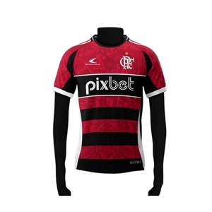 Ensemble de vêtements de football pour hommes à col en V, impression numérique personnalisée de haute qualité, maillots de football respirants 100% polyester - Product Image 3