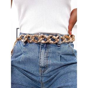 Women's <b>Gold</b> <b>Chain</b> Metal <b>Belt</b> - Product Image 5