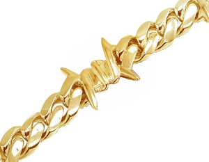 Chaîne à maillons cubains élégante populaire en argent sterling 925 Moissanite diamant glacé Hip Hop colliers pour hommes - Product Image 6